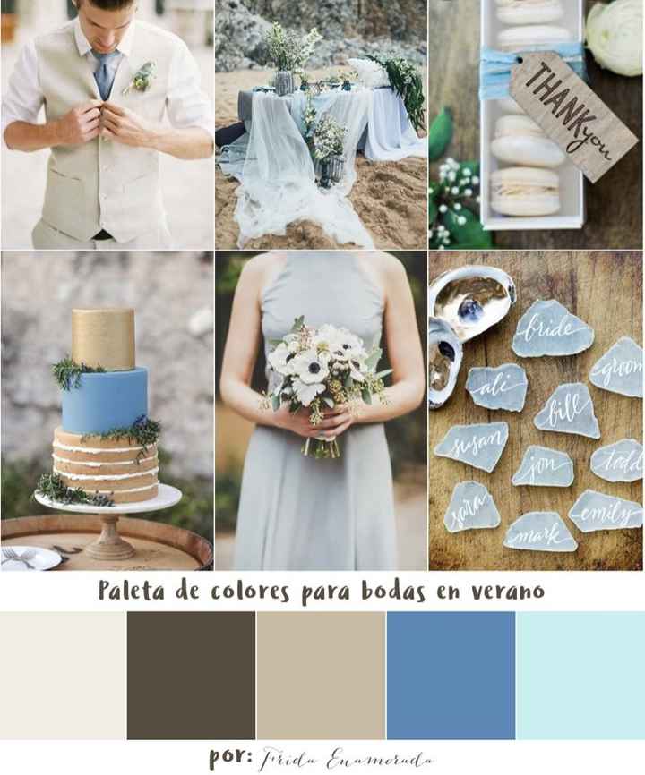 Crea la paleta de colores de tu boda 3