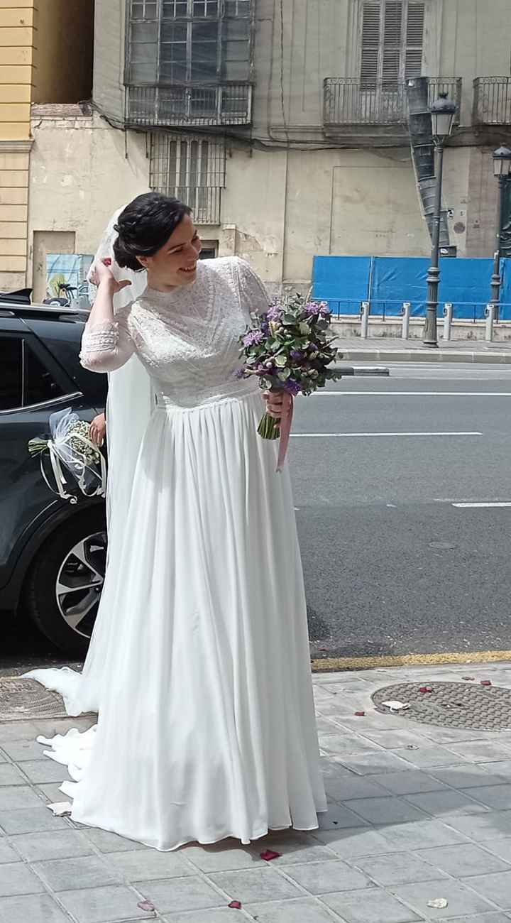 Vestido de novia boho chic - 1