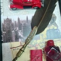regalo primo/hermano pluma