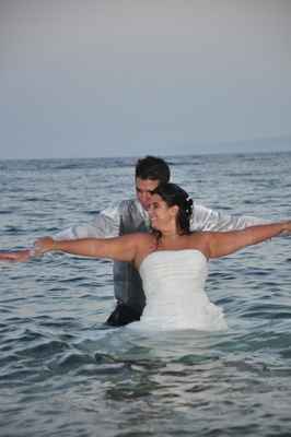 en la playa 2