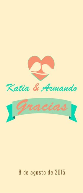 Tarjeta de agradecimiento