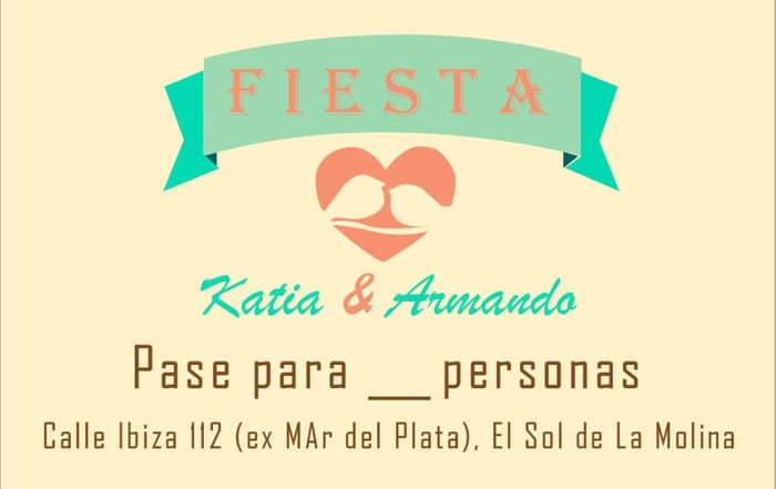 Pases para la fiesta