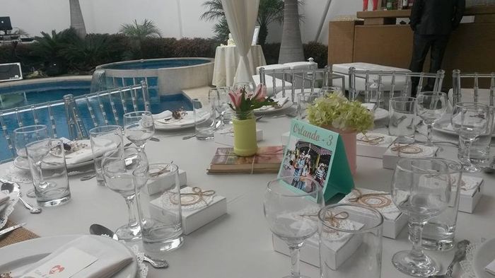 mesa de invitados