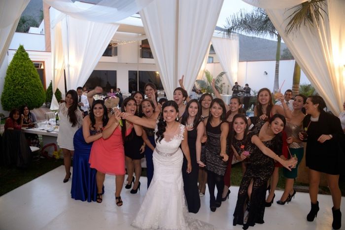 Lanzamiento de bouquet