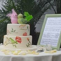 Pastel de pajaritos