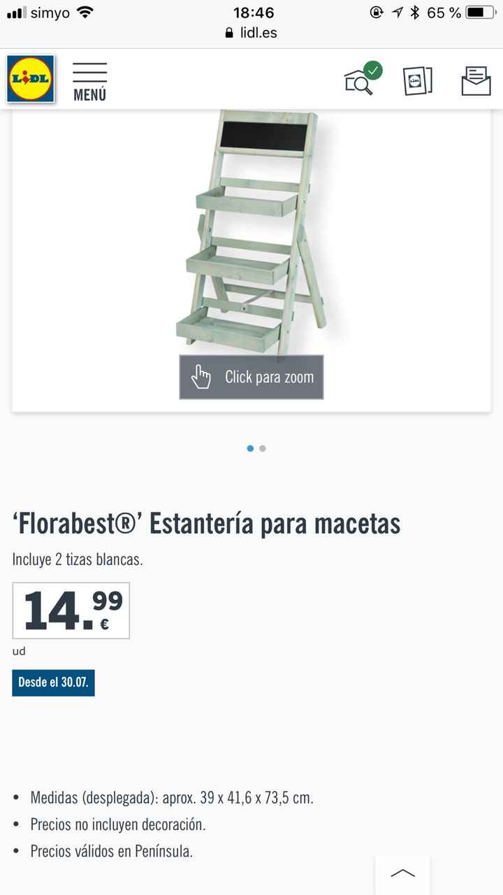 Escalera Lidl venta 30.07.18 - 1