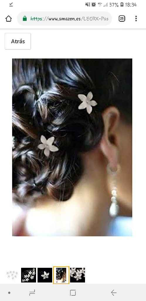 Horquillas trenza novia - 1