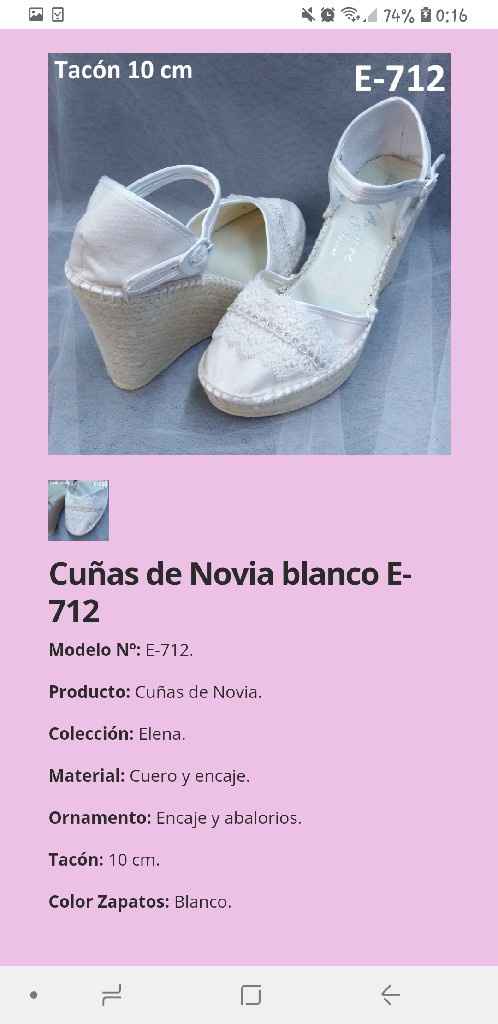 Zapatos de novia - 1