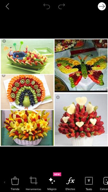  Mesa de frutas - 1
