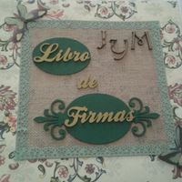 Libro de firmas diy - 1