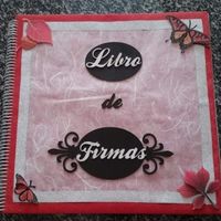 Libro de firmas diy - 2