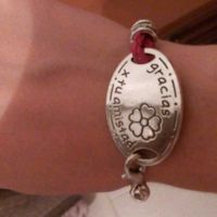 Pulseras con recortes de vestido de novia! - 1