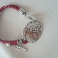 Pulseras con recortes de vestido de novia! - 2