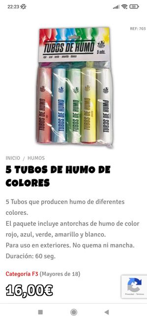 Bengalas de humo 2