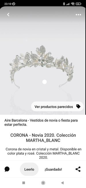 Precio tocados 2