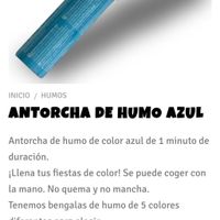 Bengalas de humo - 1