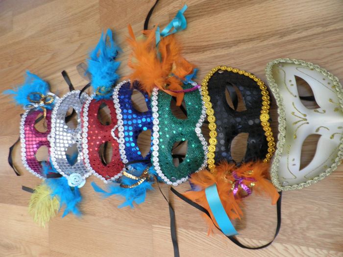 conjunto de mascaras para las mujeres