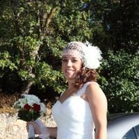 tocado de novia