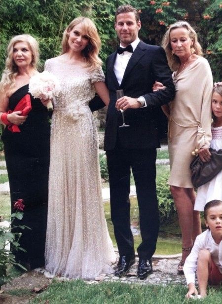 Patricia Conde en su boda