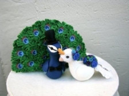 Figura Pavo real 