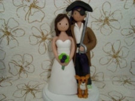 Figura Novios piratas