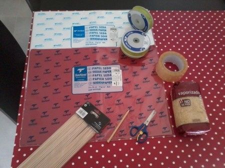 Tutorial flores de arroz de papel de seda