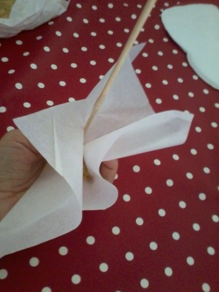 Tutorial flores de arroz de papel de seda