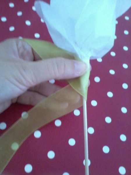 Tutorial flores de arroz de papel de seda