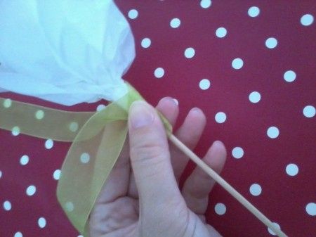 Tutorial flores de arroz de papel de seda