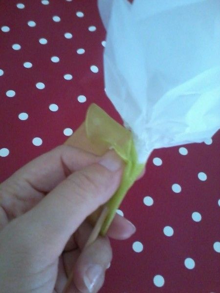 Tutorial flores de arroz de papel de seda