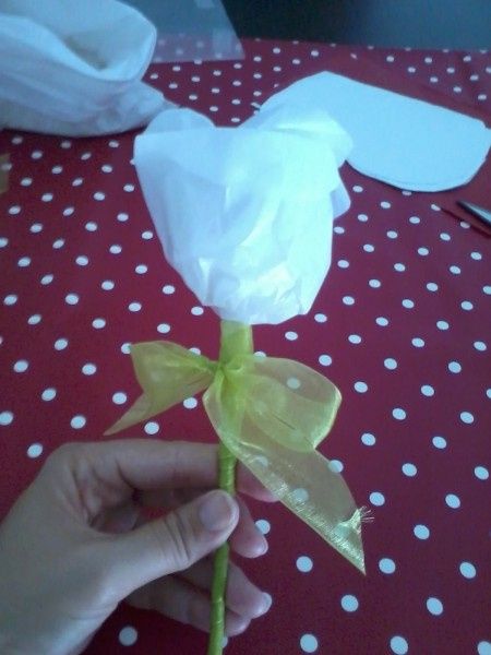 Tutorial flores de arroz de papel de seda