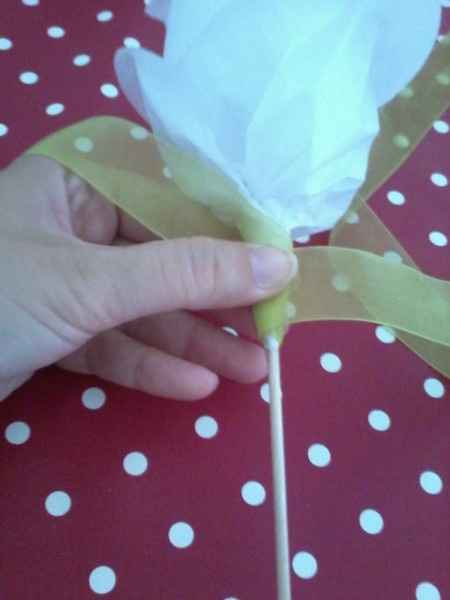 Tutorial flores de arroz de papel de seda