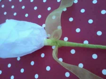 Tutorial flores de arroz de papel de seda