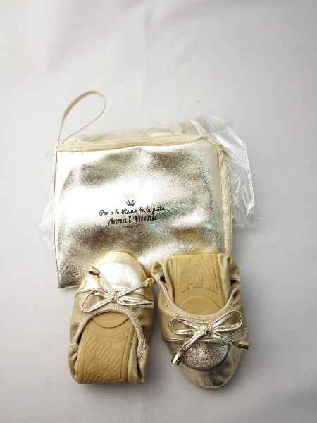 Conjunto bolsa+Bailarinas Plegables real