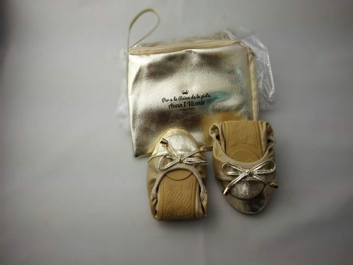 Conjunto bolsa+Bailarinas Plegables real