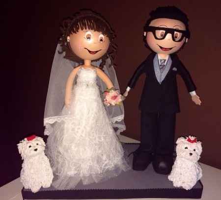 Los muñecos de la tarta de las ya casadas!! - 3