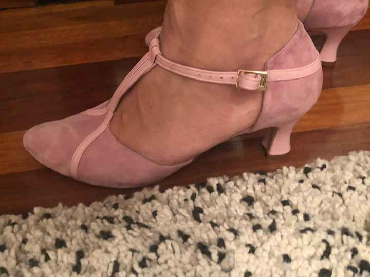Zapatos planos rosas - 1