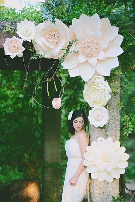 Flores papel