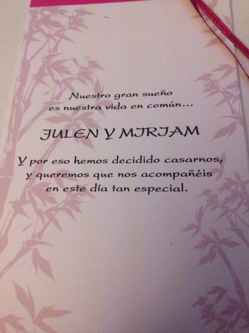 Texto invitaciones - 1