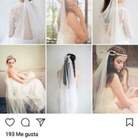 Tocados y velos ? se pueden combinar o solo una de las dos cosas ? - 1