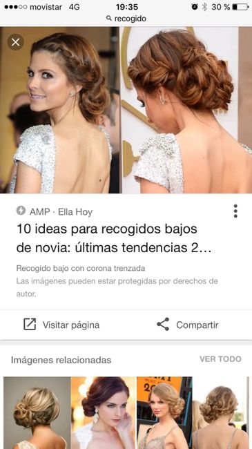 Elección de ramo y consejos para peinado - 2