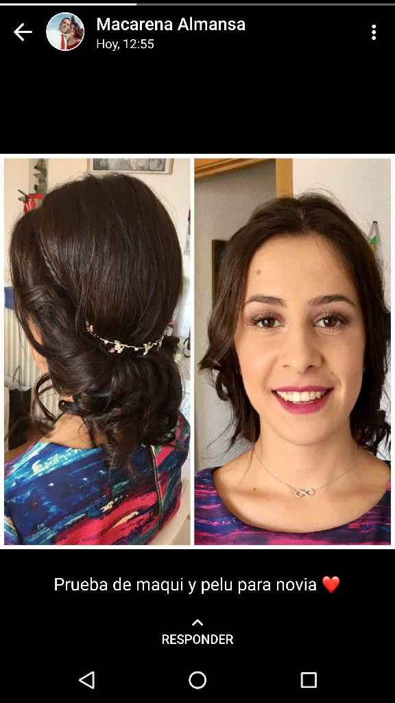  Mi prueba de peinado y maquillaje - 1