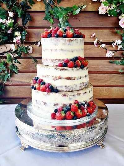 ¿La tarta nupcial de varios pisos? - 1