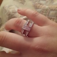 Nuestros anillos de compromiso... - 1