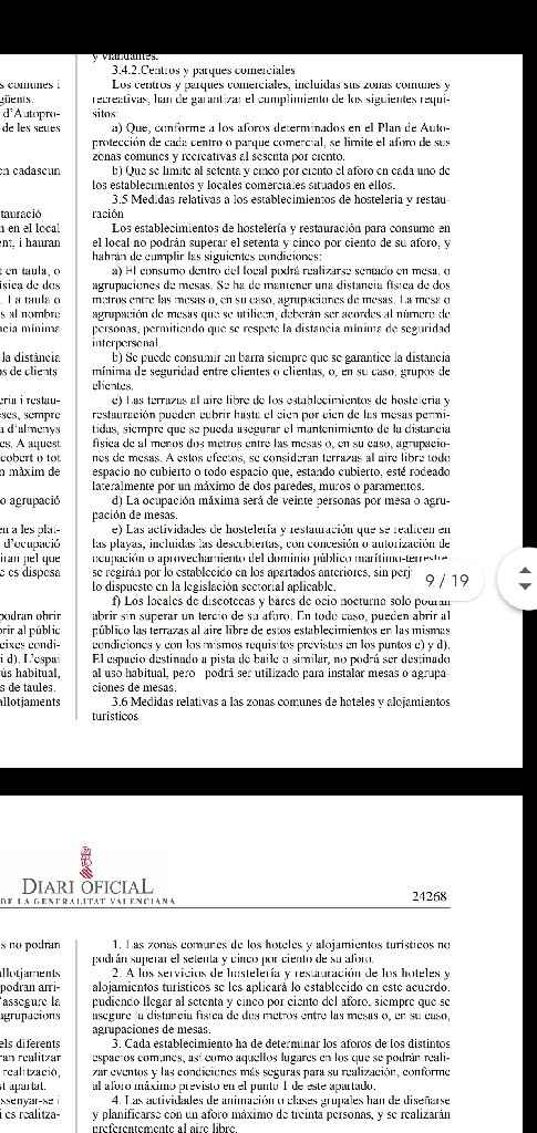 Nueva normalidad Comunidad Valenciana - 1