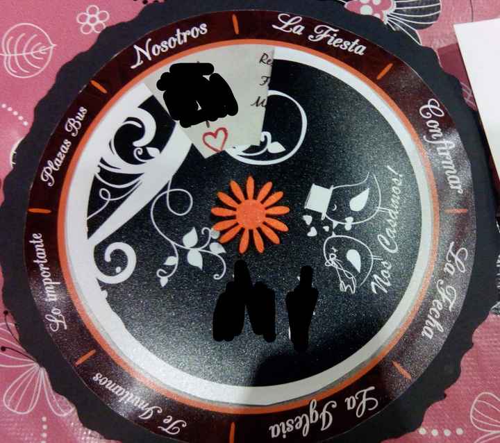 Nuestras invitaciones echas por mi!! - 1