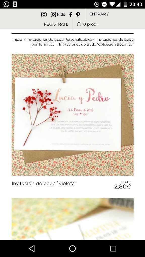  Ya llegaron las invitaciones y el sello 😍 - 1