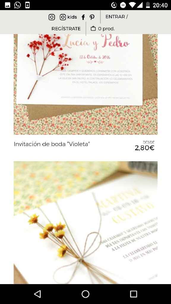  Ya llegaron las invitaciones y el sello 😍 - 2