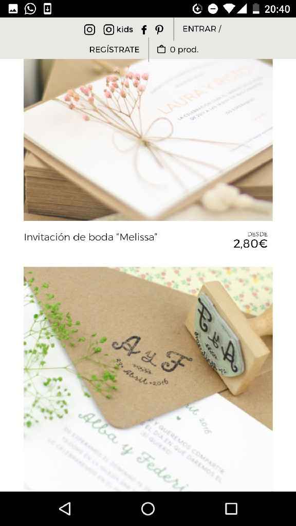  Ya llegaron las invitaciones y el sello 😍 - 3