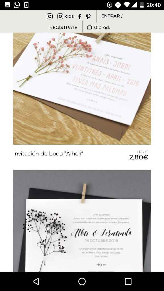  Ya llegaron las invitaciones y el sello 😍 - 4